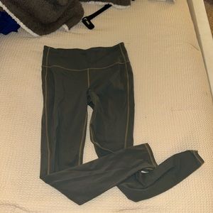 Olive green athleta leggings